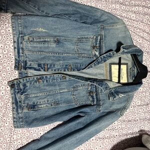 Abercrombie & Fitch Light Blue Denim Jacket